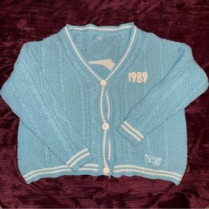 🩵Authentic Taylor Swift 1989 (TV) Cardigan - Size XL/2XL - Blue 🩵